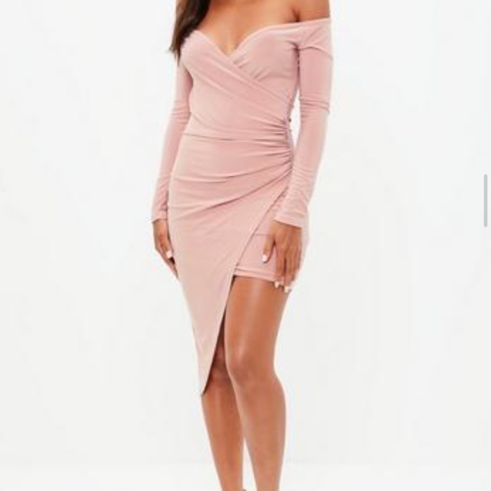 Blush pink dress
